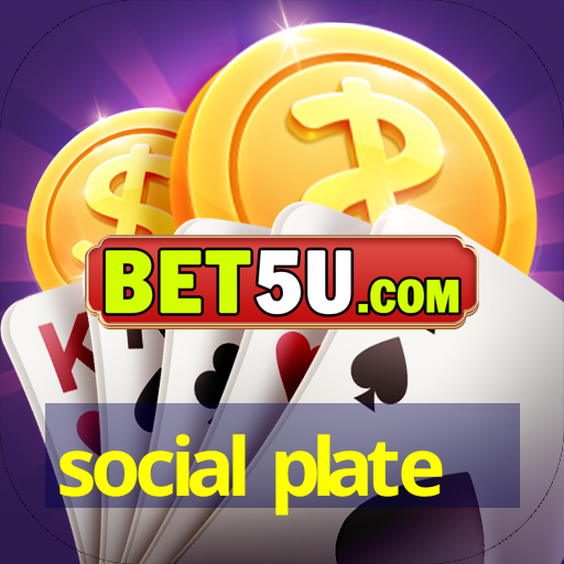 social plate