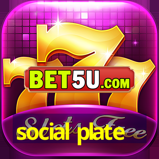 social plate