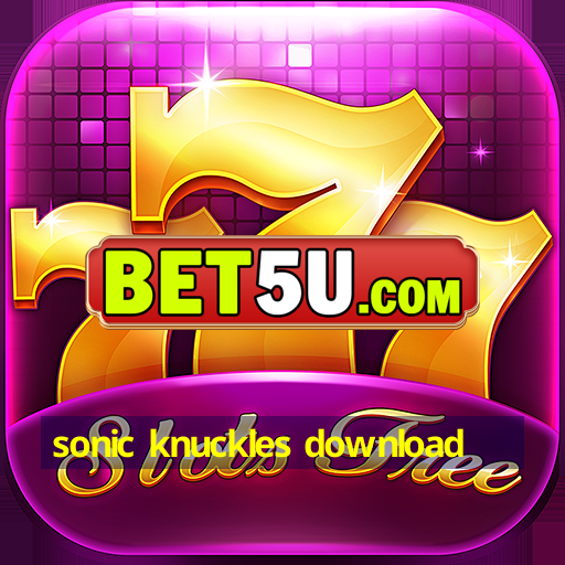 sonic knuckles download