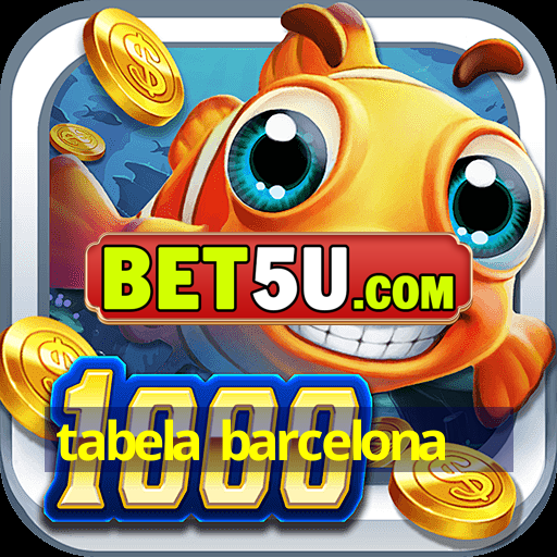 tabela barcelona