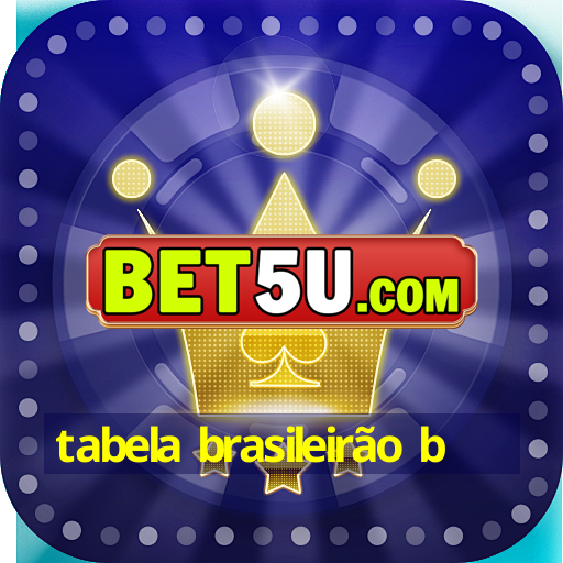 tabela brasileirão b