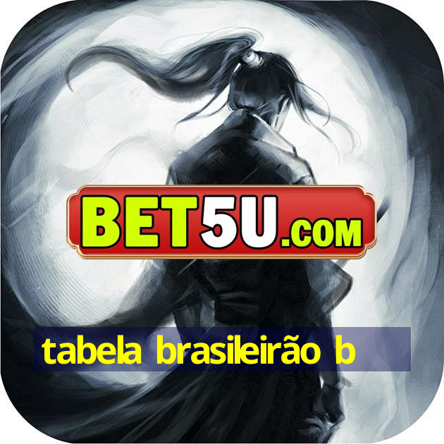 tabela brasileirão b