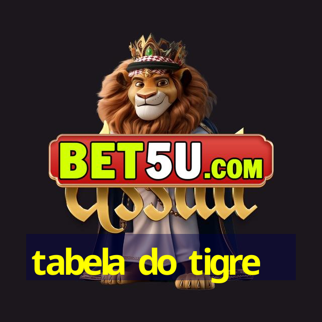 tabela do tigre