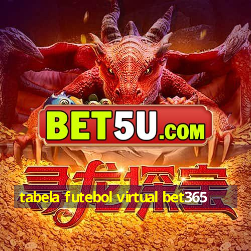 tabela futebol virtual bet365