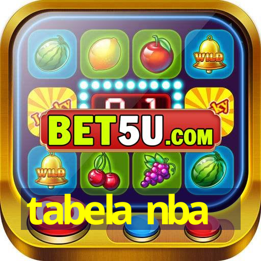 tabela nba