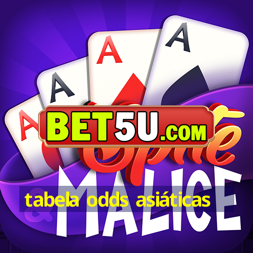 tabela odds asiáticas