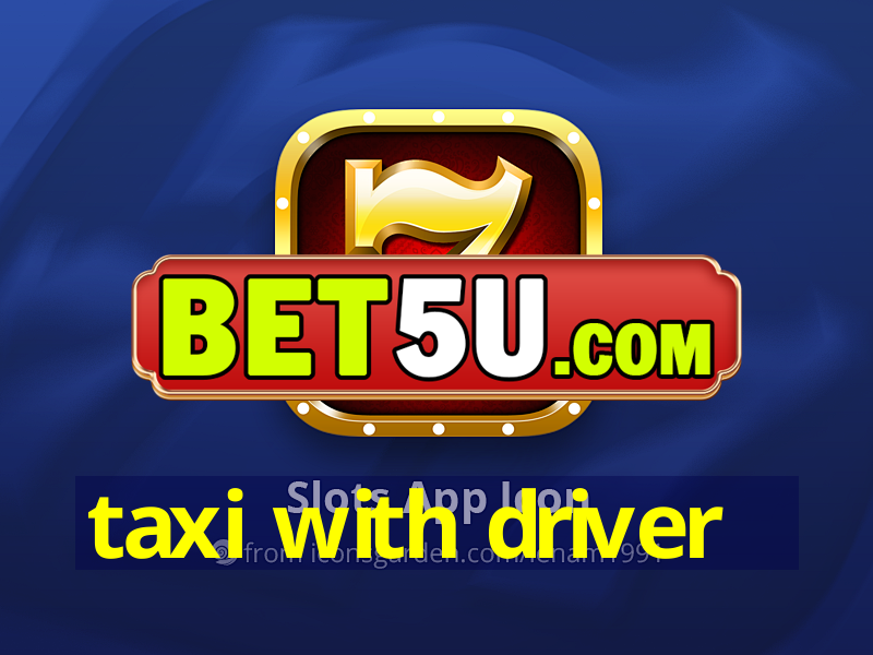 taxi with driver