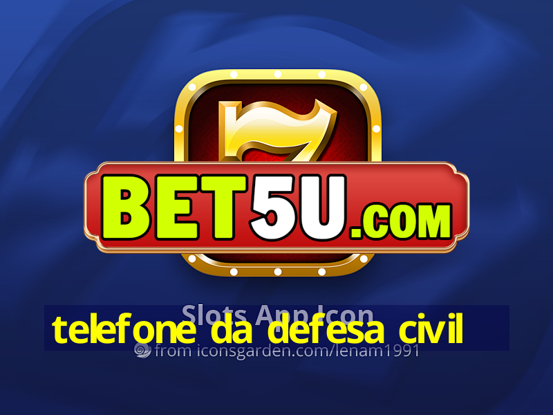 telefone da defesa civil