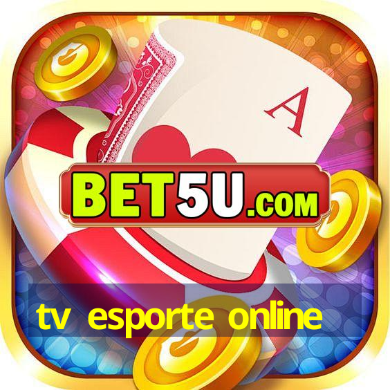 tv esporte online