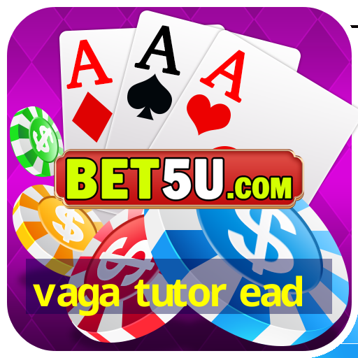 vaga tutor ead