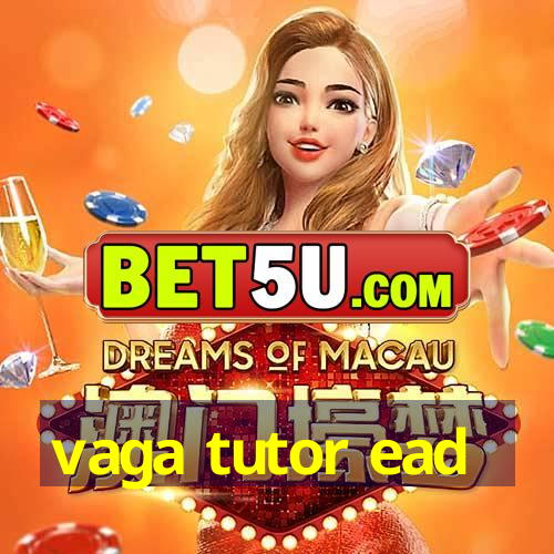 vaga tutor ead