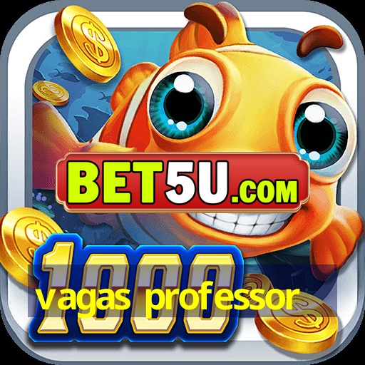 vagas professor