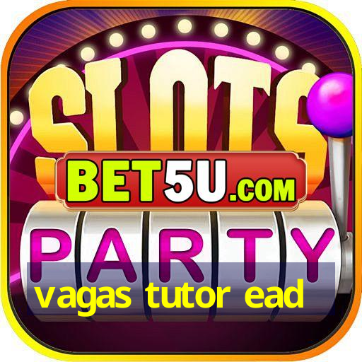 vagas tutor ead