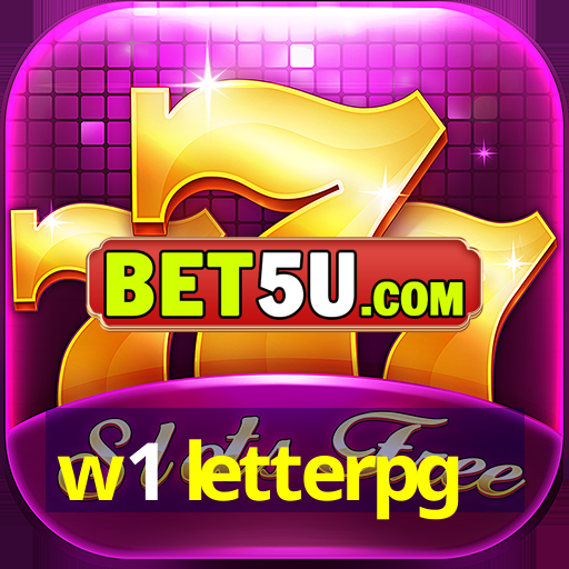 w1 letterpg