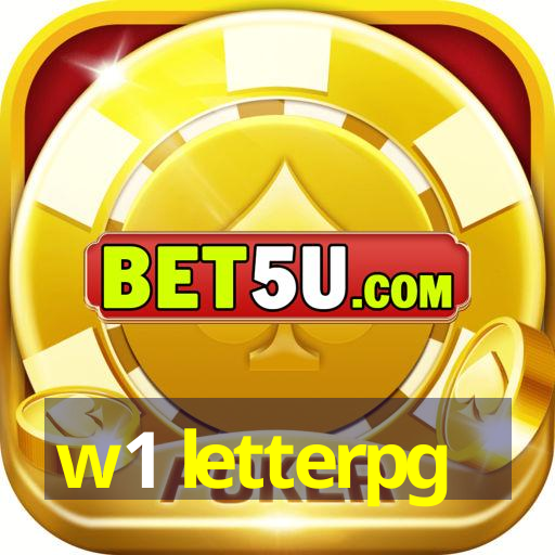 w1 letterpg